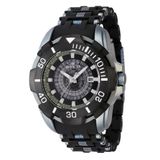 Relgio Masculino Sea Spider  45,9 Mm. Verde. Preto 44130, Invicta