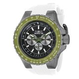 Relgio Aviador Masculino - 50mm. Branco 39313, Invicta