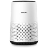 Purificador De Ar Para Limpeza De Ambientes De Até 64m2 Em 1h Com Cadr De 93 Cmf, 110v, Philips Série 800, Branco