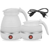 Jarra Chaleira Eletrica Silicone Dobravel 600 Ml Portatil Viagem Passeio