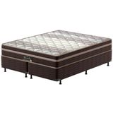 Cama Box Queen Size Nevada Com Euro Pillow E Molas Ensacadas 64x158x198 Cm Probel