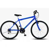 Bicicleta Aro 26 South 18 Marchas Freio V-brake - Azul