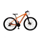 Bicicleta Aro 29 Ksw Xlt 24v Freio A Disco Suspensão Mountain Bike Alumínio Laranja 15