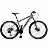 Bicicleta Aro 29 Cripto 27v Alivio Freio Hidraulico Trava K7 - Grafite-preto - 19&quot; Grafite-preto