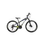 Bicicleta Viking Aro 26 Câmbio Importado 21v Vmaxx Preto Amarelo
