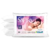 Travesseiro Safira Percal 180 Fios Extra Firme Trisoft 50x70