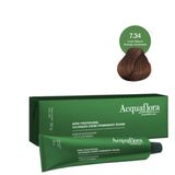 Coloração Creme Acquaflora Vegana 7.34 Louro Natural Dourado