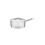 PANELA COCOTTE PROFESSIONAL EM ACO INOX COM FUNDO TRIPLO E TAMPA PLANA 14 CM 1,1 L TRAMONTINA