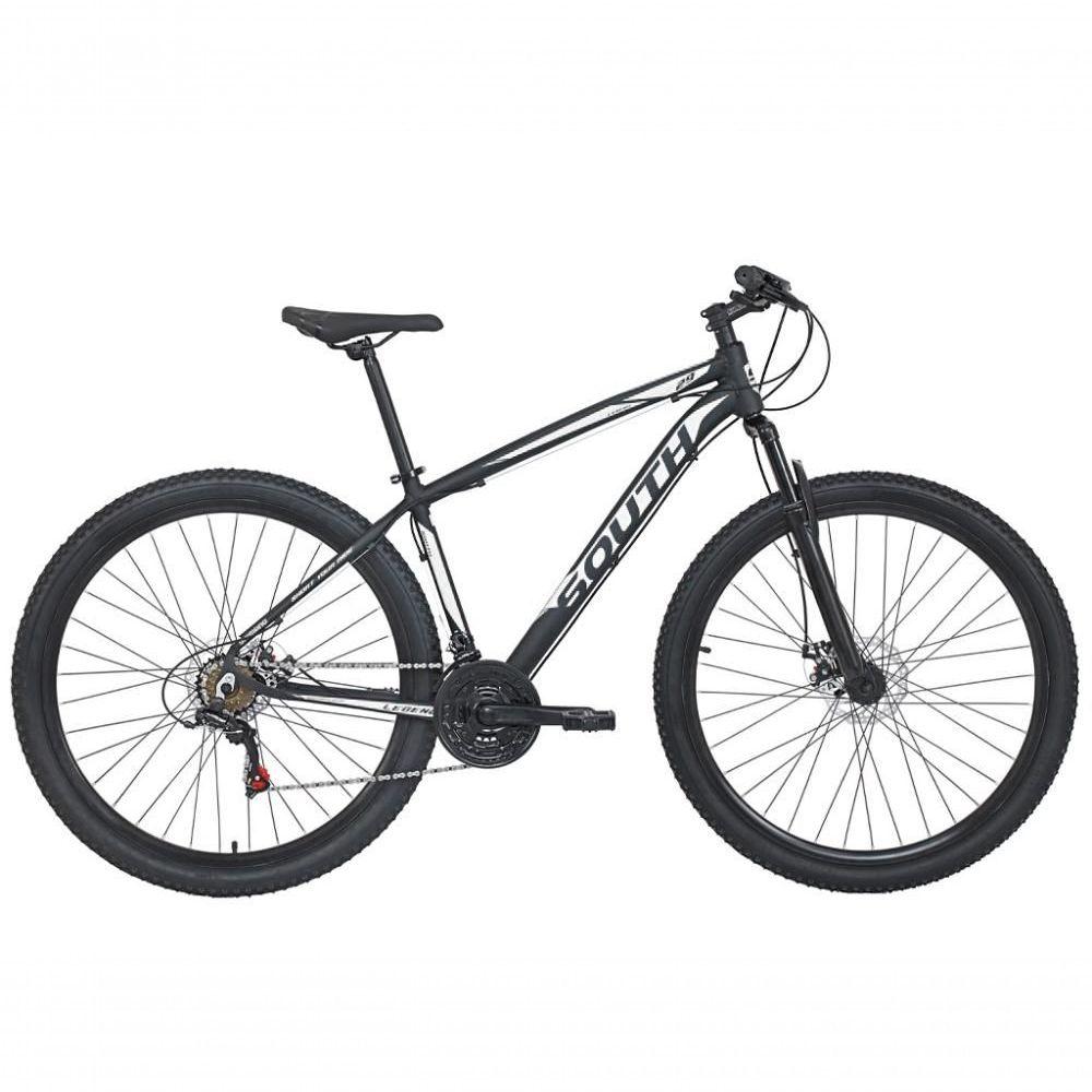 Bicicleta South Bike Legend Aro 29 Susp. Dianteira 24 Marchas - Branco/preto