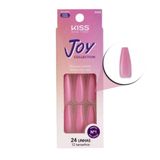 Unhas Postiças Kiss Ny Joy Collection Bailarina 24un Jn02b