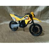 Moto Trilha Suspensão Que Sobe E Desce Amarela Moto