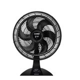 Ventilador de Mesa 6 pás Turbo Force 2 em 1 Arno Preto 110V