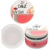 Gel D&amp;z Clear Transparente 50mg Unhas Encapsulada Led Uv