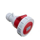 Tomada Industrial De Acoplamento Pendente 380vca Vermelho 32a 6h 3p+t