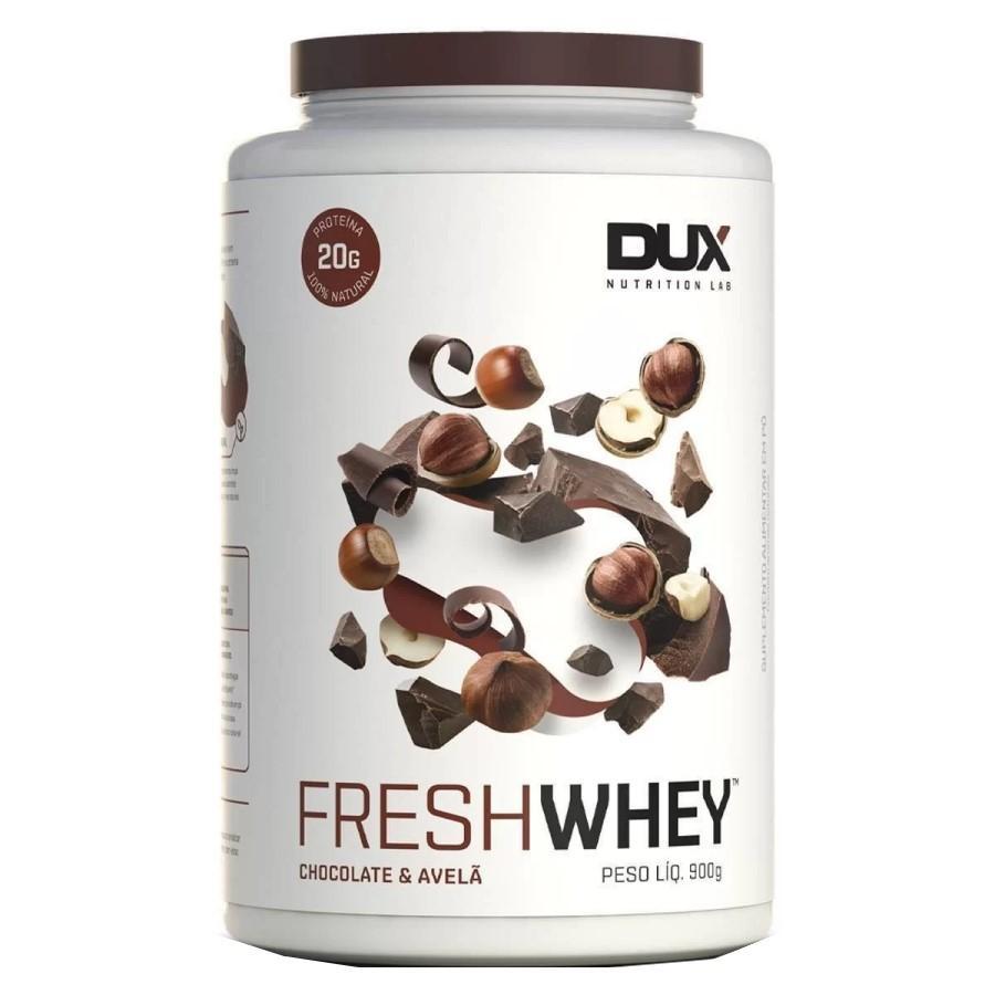 Fresh Whey 3w Isolado Hidro Chocolate Belga E Avela 900g Dux