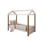 Cama Eliz Montessoriana Solteiro Modelo Casinha