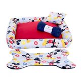 Kit Cama Pet Cachorro Ou Gato Mickey Tam: G 04 Peças [f101]