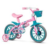 Bicicleta Infantil Feminina Aro 12 Charm Nathor