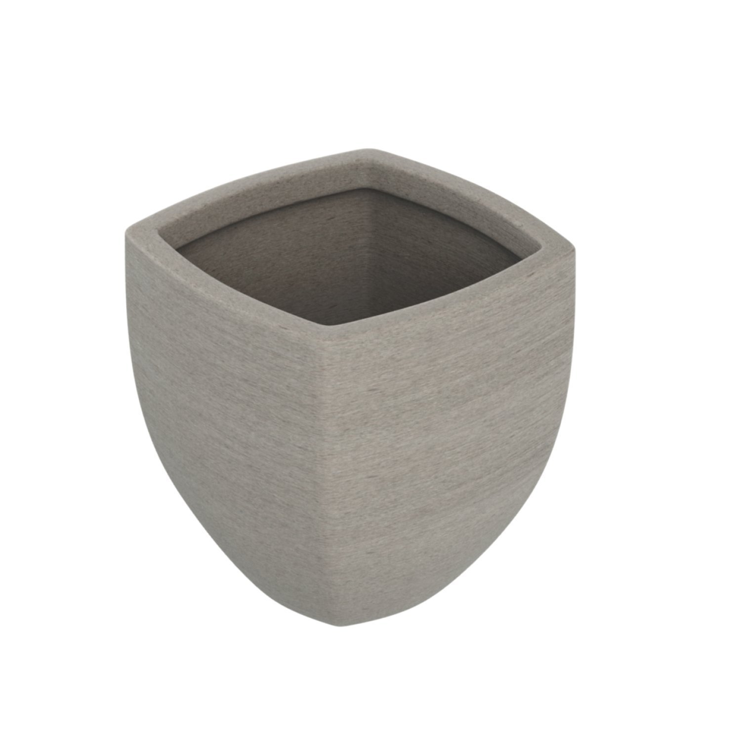 Vaso Trapezoidal 30x37cm Polietileno Sem Prato Fibrarte