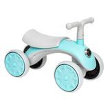 Bicicleta Scooter De Equílibrio Azul Com Som E Farol Buba