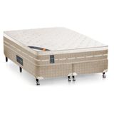 Cama Box King Size Castor Premium com Mola Tecnopedic 69x193x203
