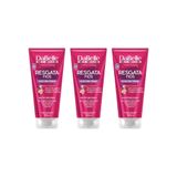 Oleo Capilar Creme Dabelle 190ml Resgata Fios-kit C/3un
