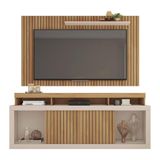 Rack Com Painel Para Tv Até 65 Polegadas Buriti Off White