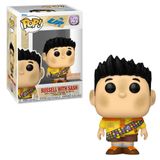 Boneco Funko Pop! Disney - Up- Russel Com Distintivo