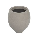 Vaso Oval 50x41cm Polietileno Sem Prato Fibrarte Lux Telhas