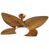 Ventilador De Teto Jet Aspen Venti-delta Cobre Imbuia 220v