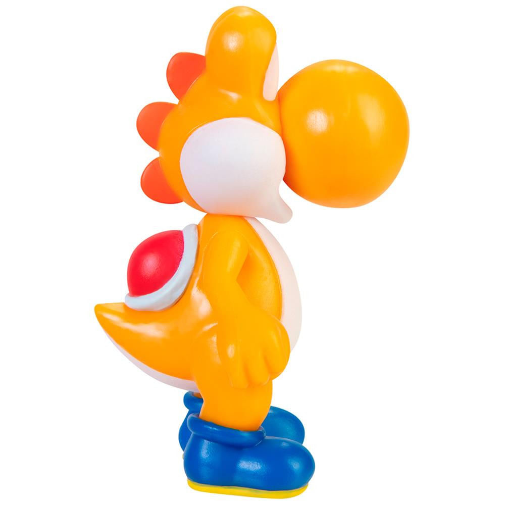 Boneco Super Mario Orange Yoshi 3001 Candide - 6 Cm - Carrefour