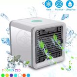 Mini Ar Condicionado Umidificador Portátil Air Cooler 3 Vel