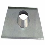 Rufo Colarinho De Telhado Galvanizado Chaminé 115mm Diâmetro