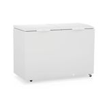 Freezer Horizontal Ghbs410 Br Gelopar Conservador Branco 2 Tampas 411 Litros 110v