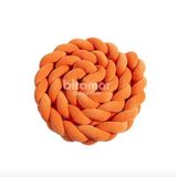 Protetor Trança Berço/cama 3,90m Plush - Laranja