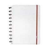 Caderno Inteligente 1/4 A5 All White Com 80 Folhas