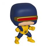 Figure Boneco Cyclops Scott Sumers Laser Marvel Vinil 9,5cm Edição Especial 80 Anos Decoração Colecionável FunkoPop!