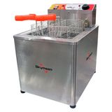 Fritadeira De Mesa 8000w Água E Óleo Skymsen Fritadeira De Mesa 8000w Inox 220v