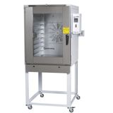 Forno Turbo A Gás 10 Esteiras Com Pedestal Ftg10 Gastromaq Forno Glp Epóxi 110v