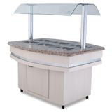 Self Service Refrigerado 10gn&#39;s Rf128 Frilux Buffet Refrigerado 220v
