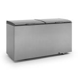 Freezer Horizontal Ghbs510ti Gelopar Conservador Inox 2 Tampas 532 Litros 110v