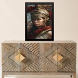 Quadro Deusa Atena - Guerreira 33x24cm