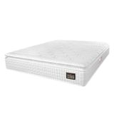 Colchão Casal Espuma D45 Lazio Pillow Top 138x188x29cm Branco Hellen Branco