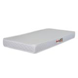 Colchão Solteiro Espuma D20 Malibu 78x188x12cm Branco Hellen Branco