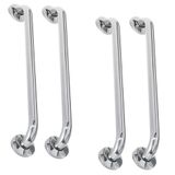 Alça Barra De Apoio Banheiro Inox Kit 4 Unidades 40 Cm Idoso