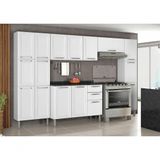 Cozinha Itatiaia Tarsila - 5 Peças Paneleiro Alto - Branca
