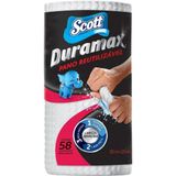3 Rolos De Toalha Pano Reutilizável Scott Duramax 58 Pç Cada