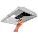Depurador De Ar Suggar 60cm Slim 3 Velocidades Dps162ix Inox 220v