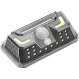 Luminaria Sensor De Movimento Spot Solar Led Luz Branco