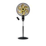 Ventilador de Coluna Mallory Chronos 40cm Preto e Dourado 220V